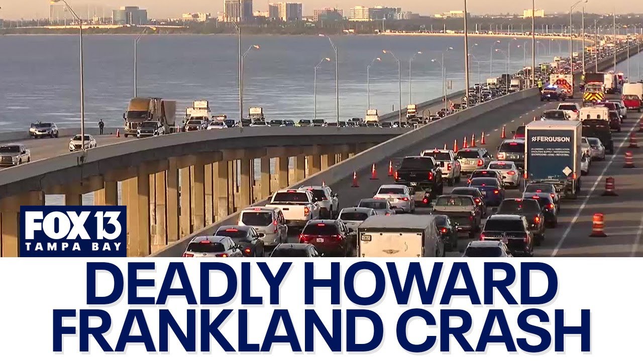 Teen motorcyclist killed in Howard Frankland Bridge crash