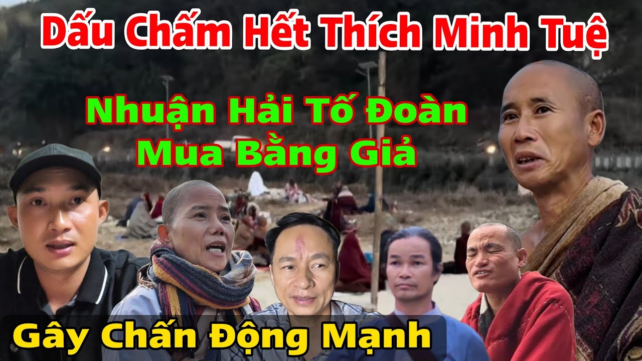 Dấu Chấm Hết Thích Minh Tuệ Nhuận Hải Tố Đoàn Mua Bằng Giả Chấn Động Mạnh..