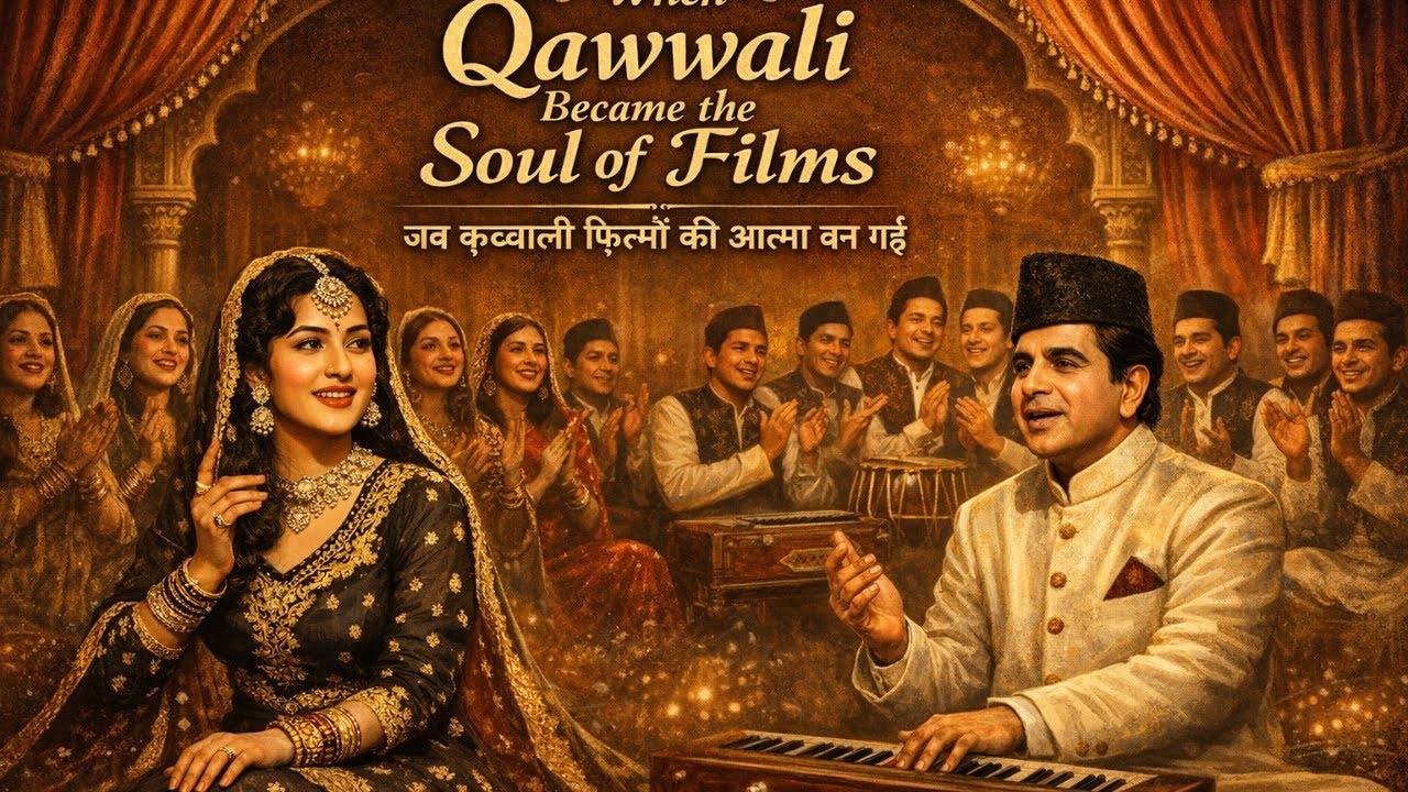 When Qawwali Became the Soul of Films | Bollywood’s Spiritual Music Journey