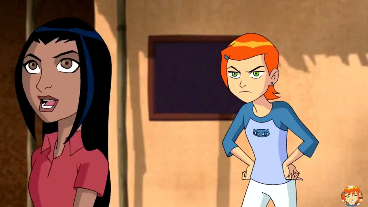 gwen defiende con capa y espada a ben de una furra loca, MOMENTO epico! 😎👍
