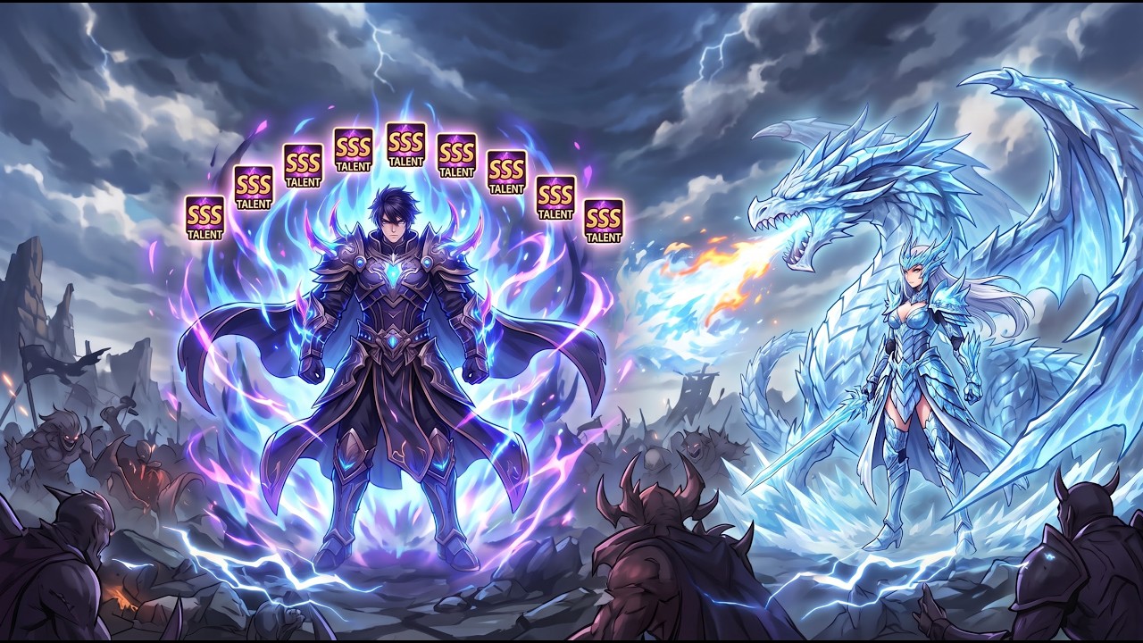 I awakened10SSS talents, 1kill =10+ levels, dragon girl hits max with god-tier gear, steamrolls all!