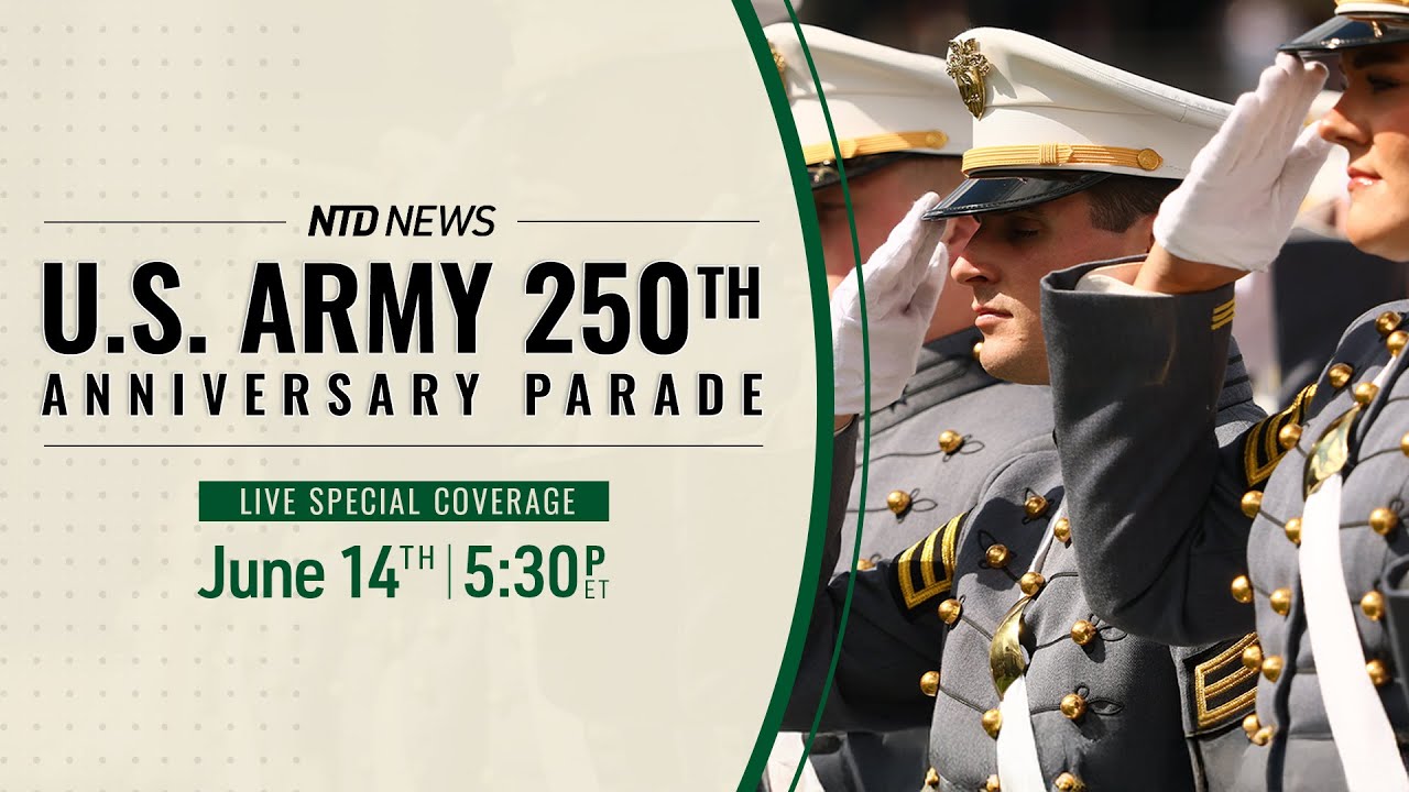 NTD Live Special Coverage: US Army 250th Anniversary Parade