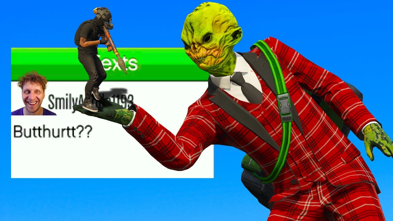 Троллинг гриферов с низким IQ в GTA Online