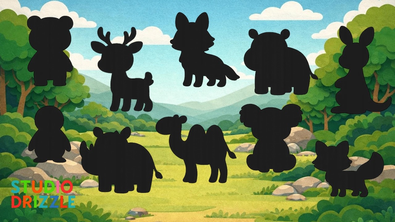 Guess the Wild Animal🐾| Animal Song for Kids | Bolti Kids Songs