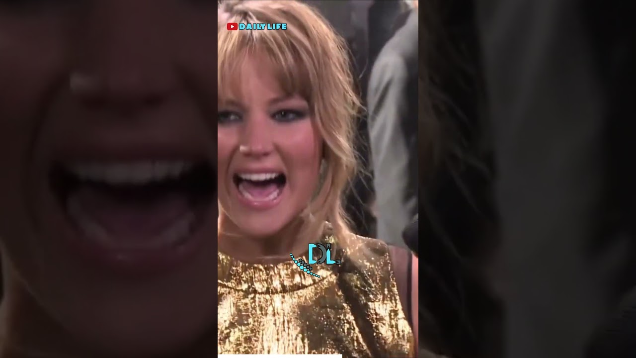 Jennifer Lawrence doing impression of Josh Hutcherson 🤣