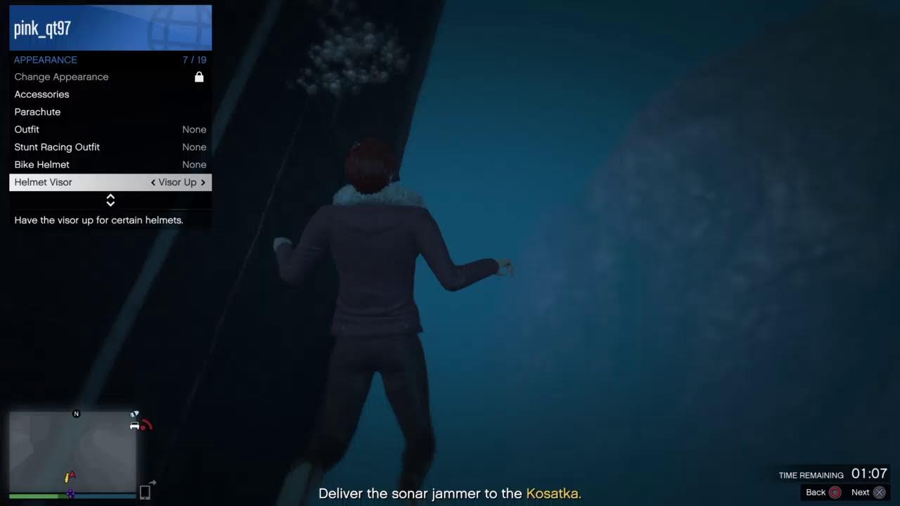 Playing GTA online | pink_qt97