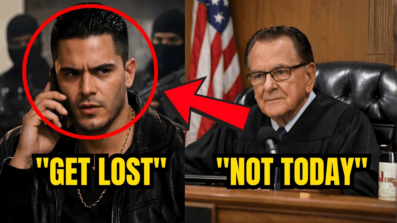 “ONE CALL AND YOU DISAPPEAR!” – Cartel Heir Threatens Judge Frank Caprio & Instantly Regrets It! 😳⚖️