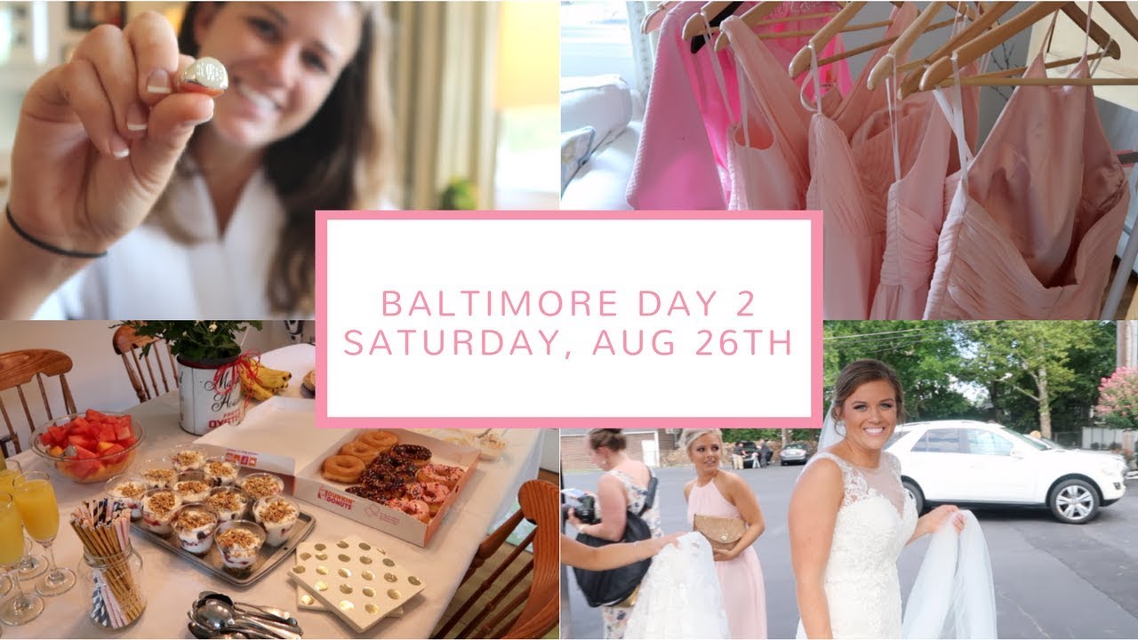 My Sister's Wedding Day! | Saturday, August 26th