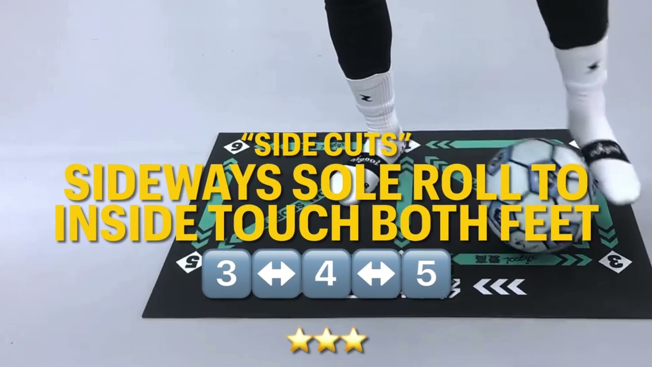 INTERMEDIATE LEVEL FOOTBALL SKILLS TRAINING MAT 12 MINUTE WATCH ALONG TUTORIAL LEVEL ⭐️⭐️⭐️➖⭐️⭐️⭐️⭐️
