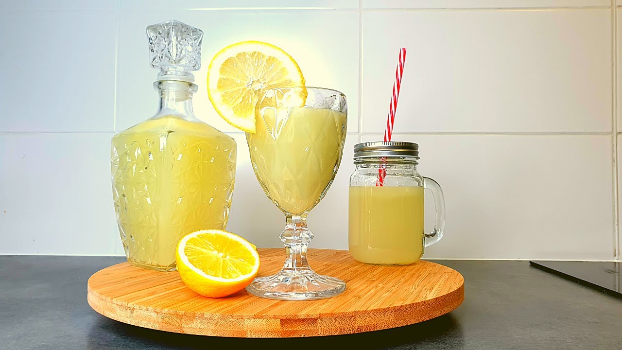 RAFRAICHISSANTE CITRONNADE AU THERMOMIX