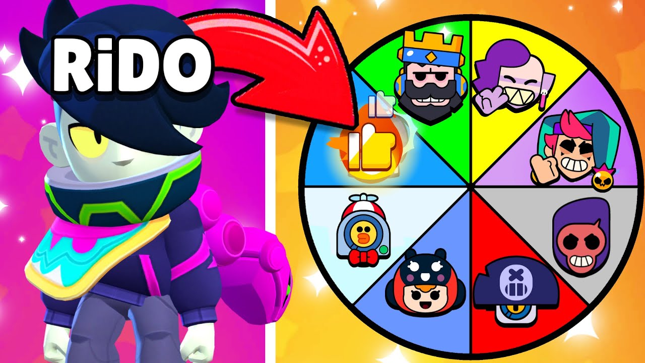 ÇARKTAN ÇIKAN KARAKTERLERİ 50 RÜTBEYE KASIYORUM !! / BRAWL STARS
