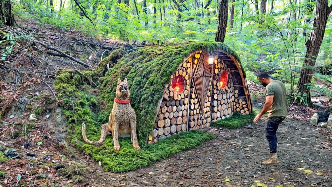 A dream house in the heart of nature/ alone / Start to finish/dog  fireplace 🐕