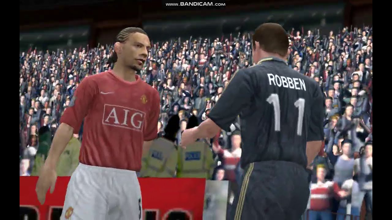 FIFA 08 Manchester United vs Real Madrid