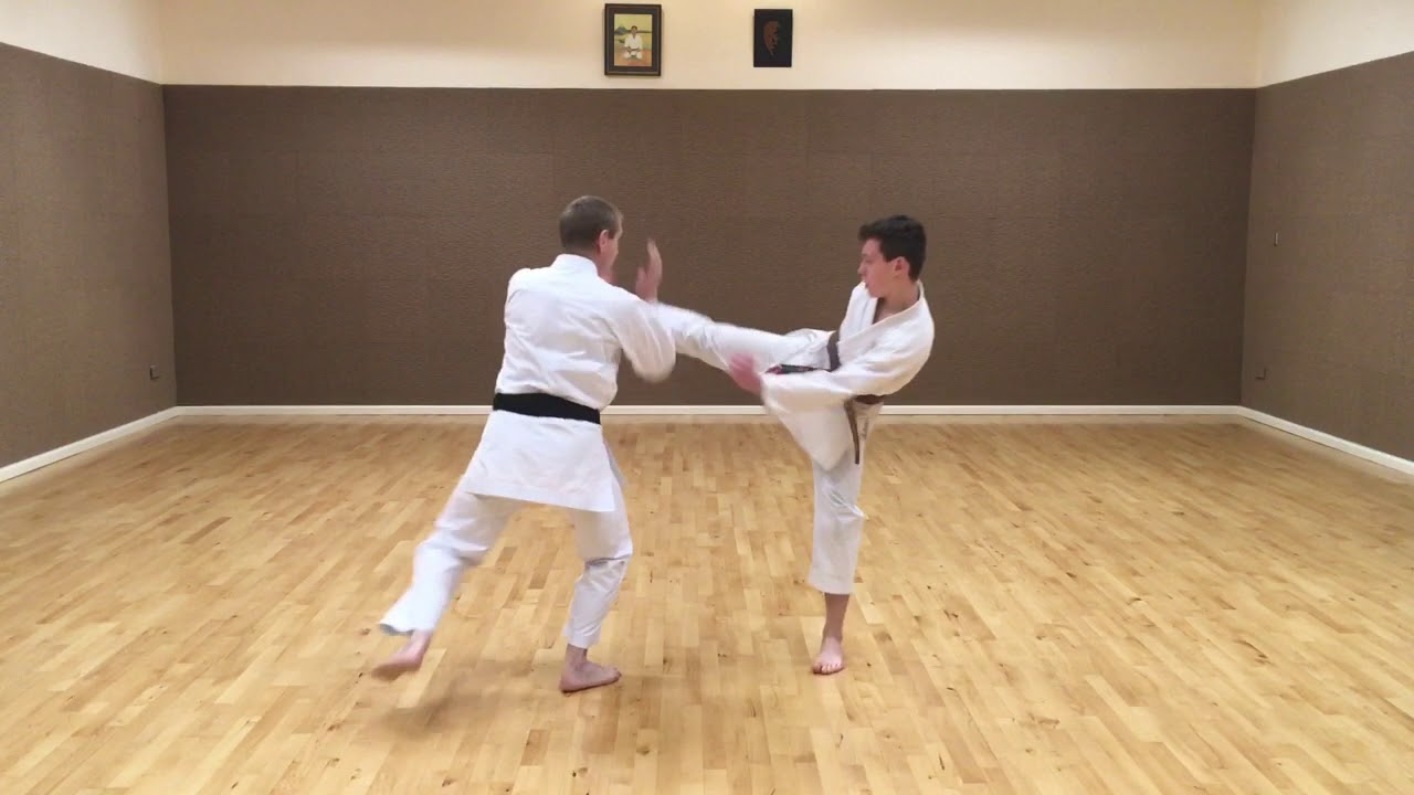 SKIF Kihon Ippon Kumite - Mawashi-geri 1 - 3