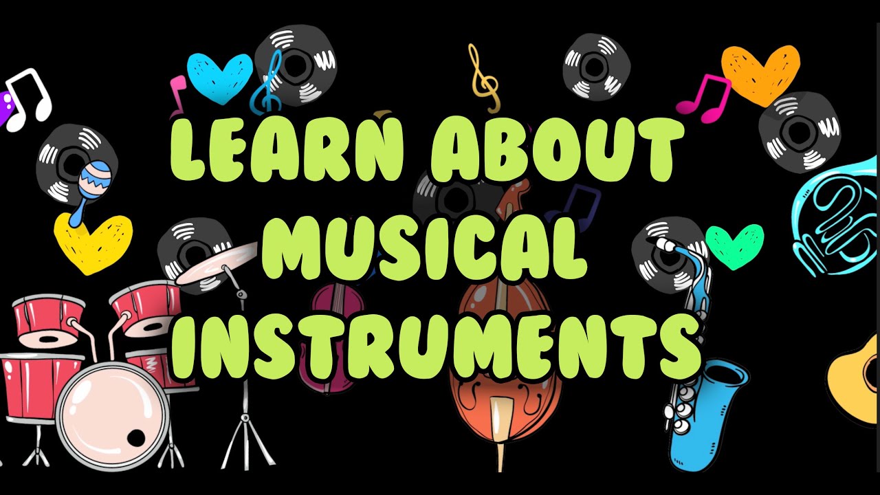 Musical Instruments for Kids┃Learn Musical Instruments + Sounds🎸🎹🎵