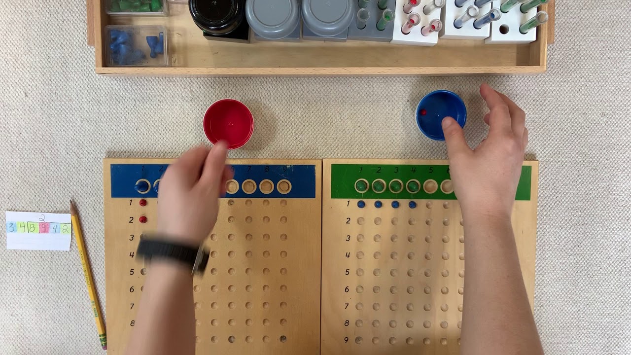 Division with Racks and Tubes 2