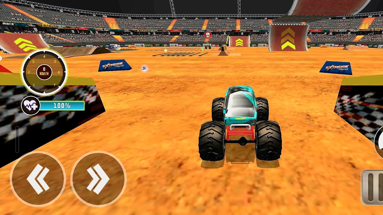 Monster truck game !! Tukkar wali race games !! Lyaang daii 