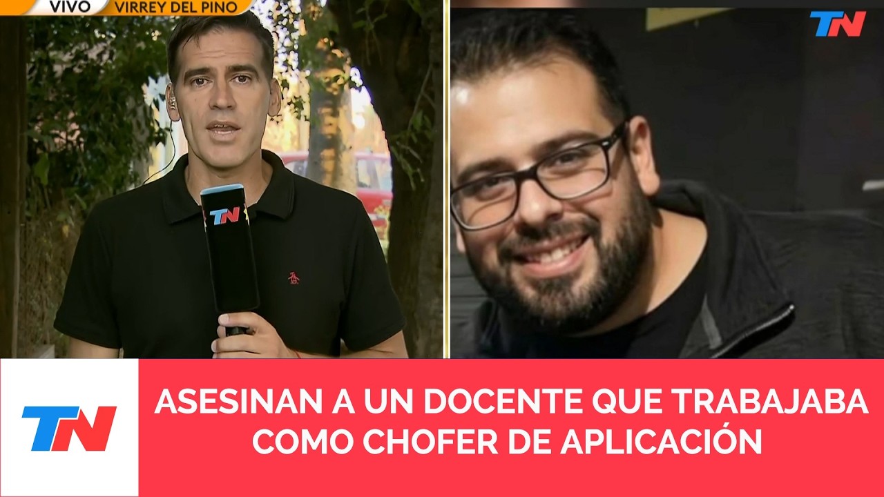 Asesinan a un docente que era chofer de aplicación para robarle el auto: hay un policía detenido
