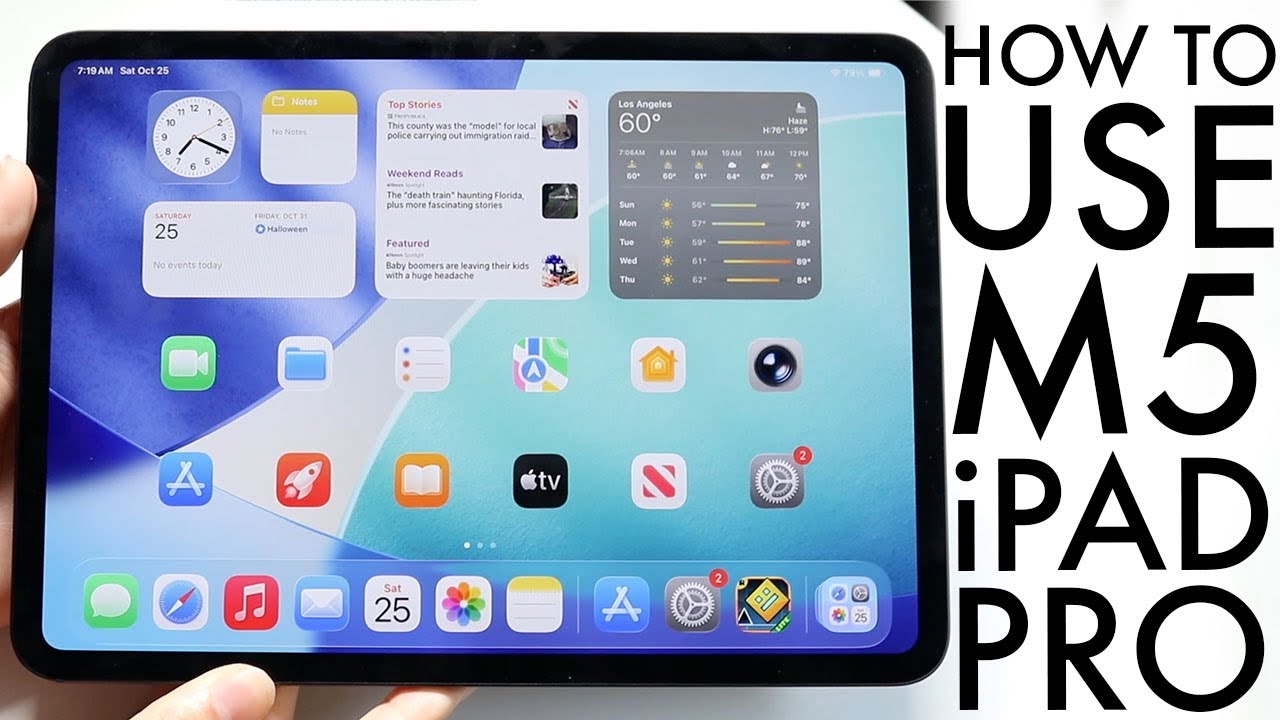 Как использовать M5 iPad Pro! (Полное руководство для начинающих)