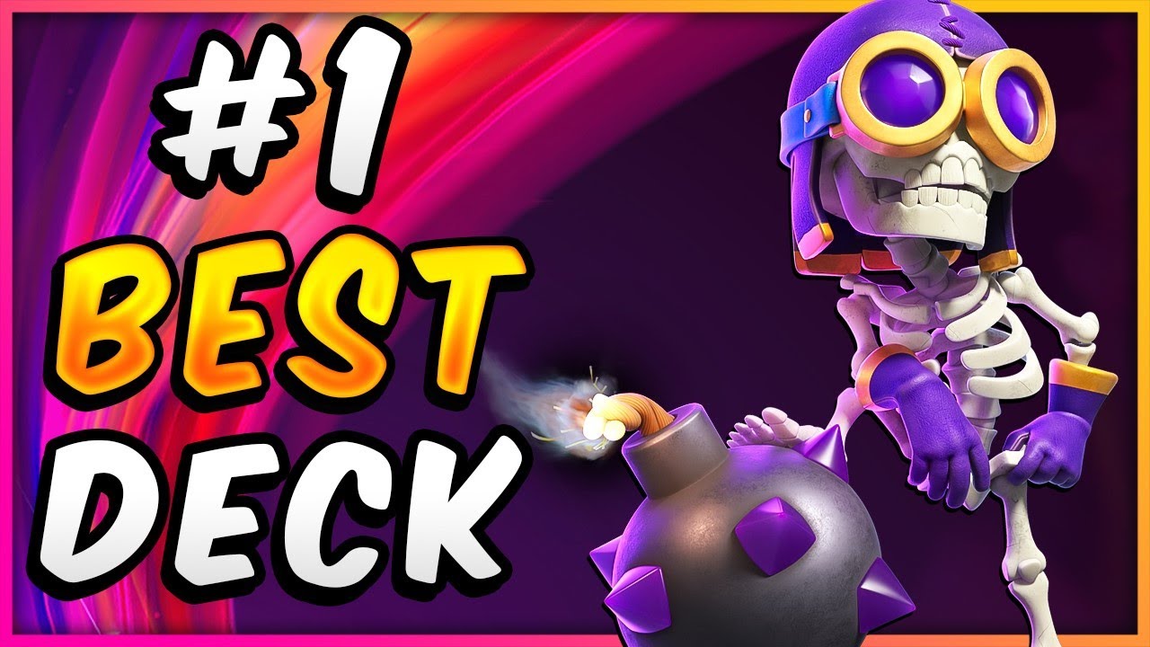 BEST BOMBER EVOLUTION DECK in CLASH ROYALE! 🏆