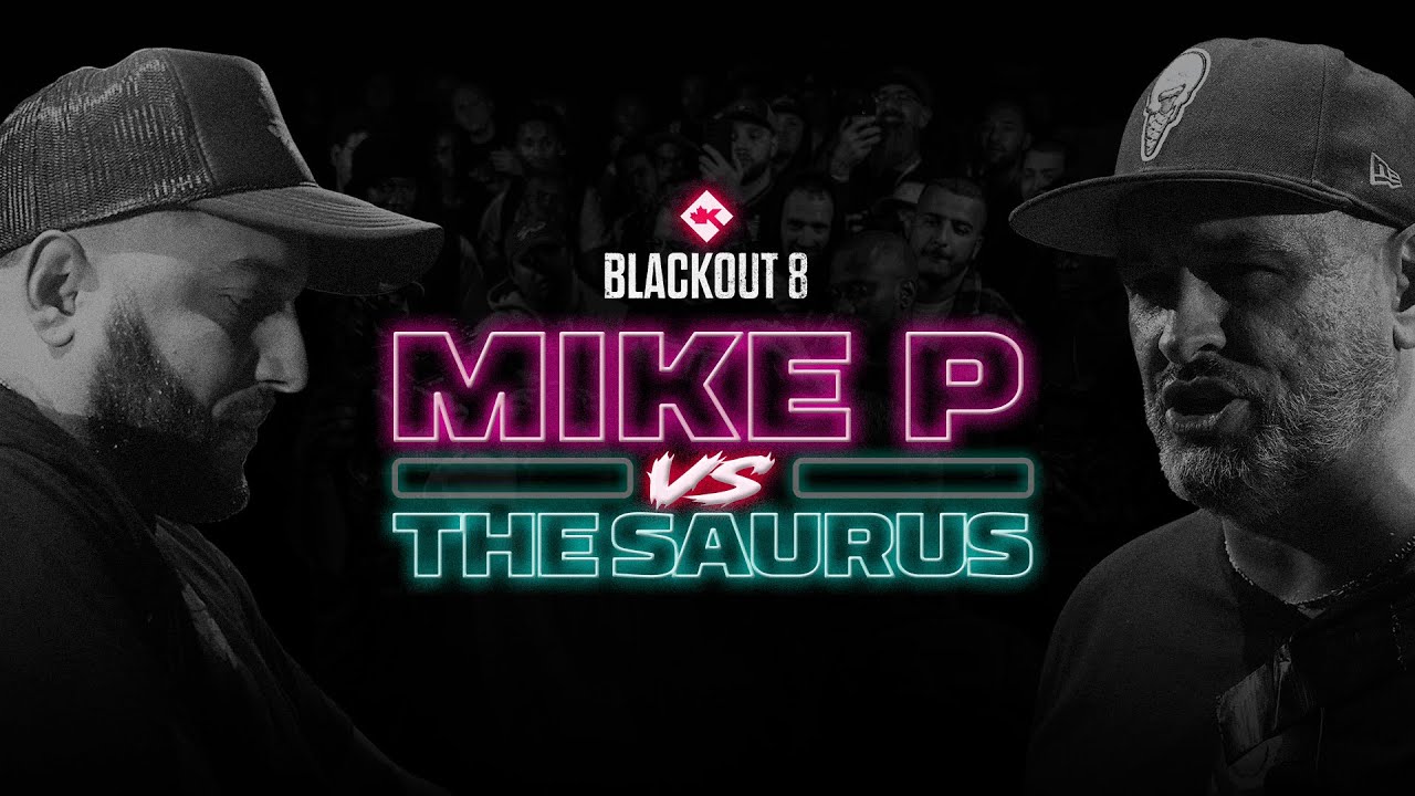 KOTD - MIKE P vs THE SAURUS I #RapBattle (Full Battle)