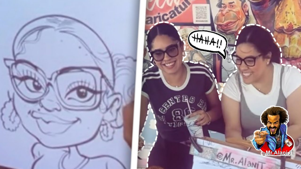 Наконец-то К и Э получили рисунок от @speedcaricatures.