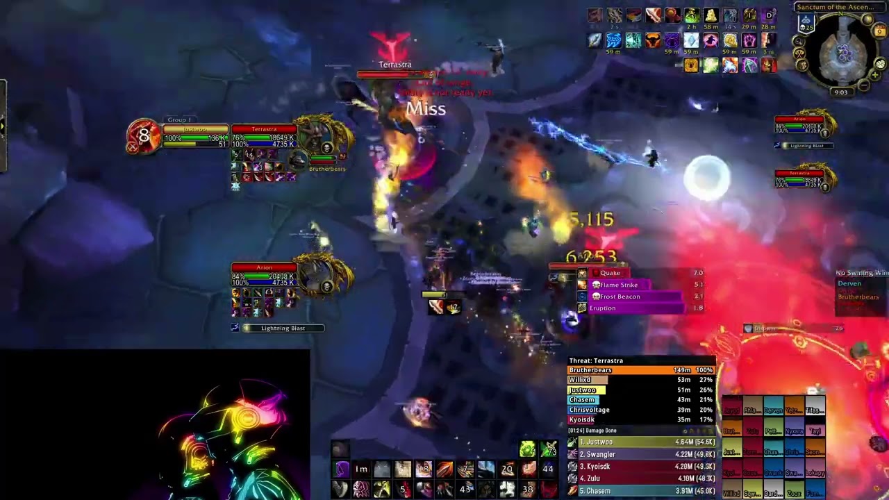 #1 DPS World ALL Classes - Ascendant Council (25 Heroic) | Cataclysm Classic Combat Rogue