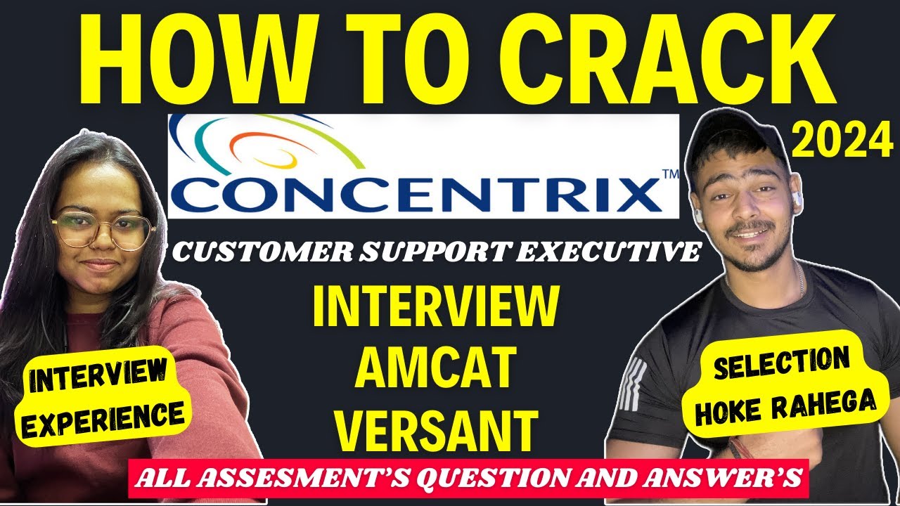 Concentrix Chat Support Executive Interview 2024 | Concentrix Interview Questions | Concentrix jobs
