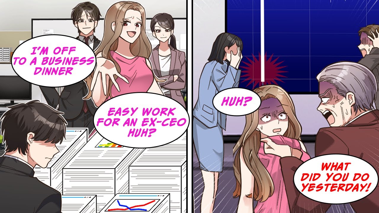 [Manga Dub] CEO's daughter dumped work on Me, but stock crashed and she begged me... [RomCom]