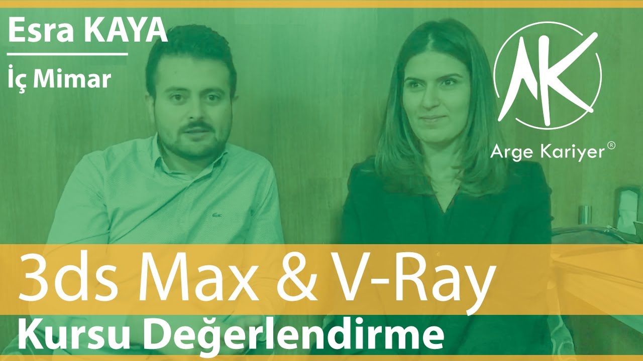 Esra KAYA | İç Mimar | 3d Max Kursu Yorumları | Arge Kariyer | Memduh Tanrıöver