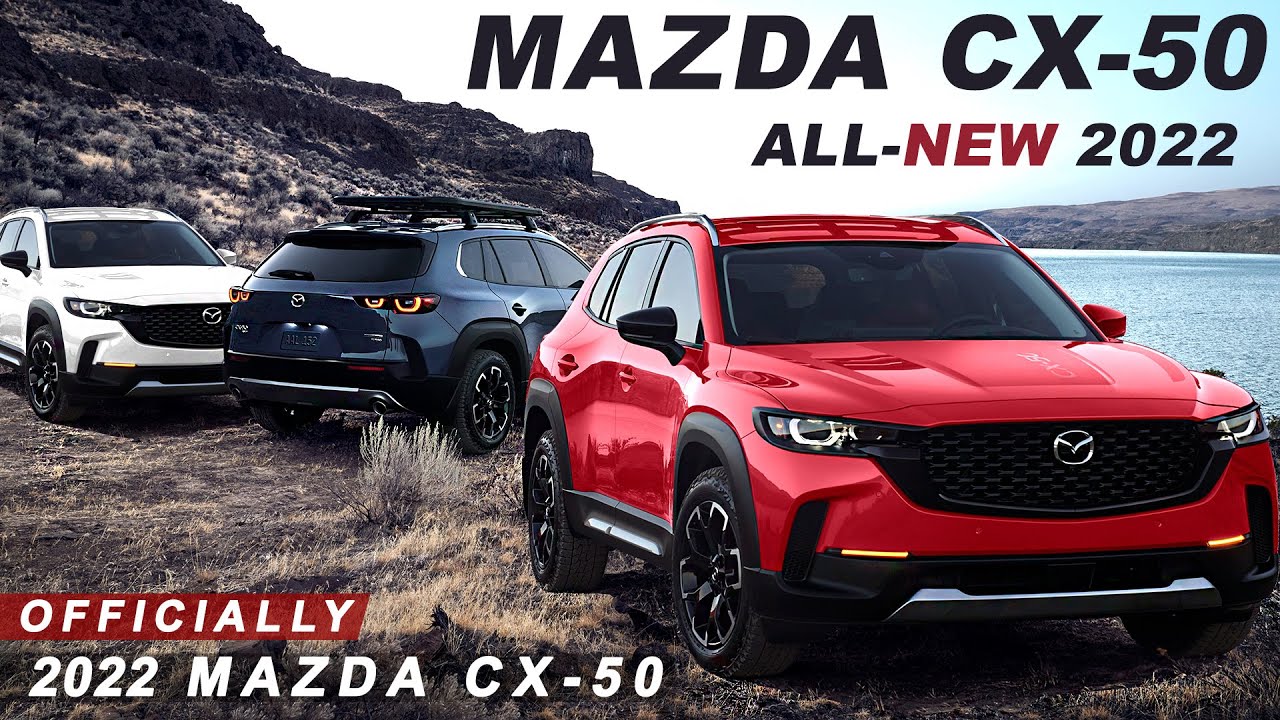 All-New 2022 Mazda CX-50 - Officially Exterior & Interior