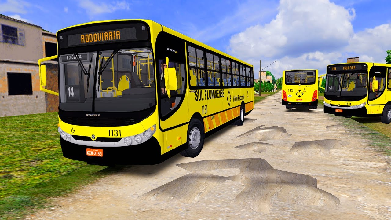 ✅OMSI 2 MUITOS BURRACOS NO BAIRRO!! Caio Apache Vip II VW 17.230 EOD VW SUL FLUMINESE