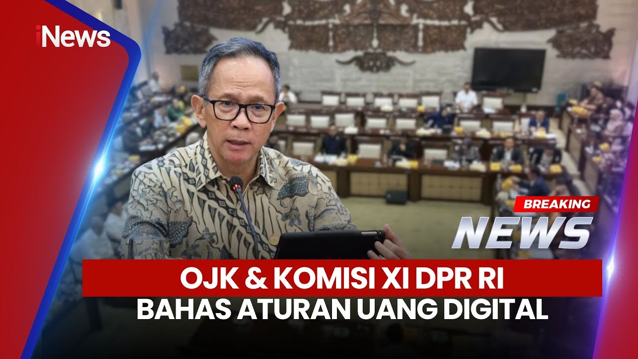🔴Ketua OJK dan Komisi XI DPR RI Bahas Mata Uang Digital Kripto Nasional (20/01)