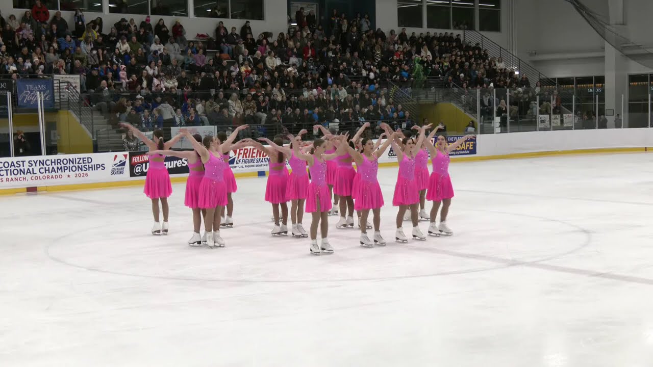 Denver Synchronicity | Adult Free Skate | 2026 Pacific Synchronized Skating Sectional