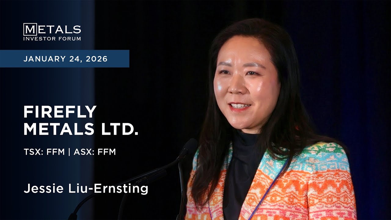 Jessie Liu-Ernsting of FireFly Metals presents at Metals Investor Forum in Vancouver | January 2026