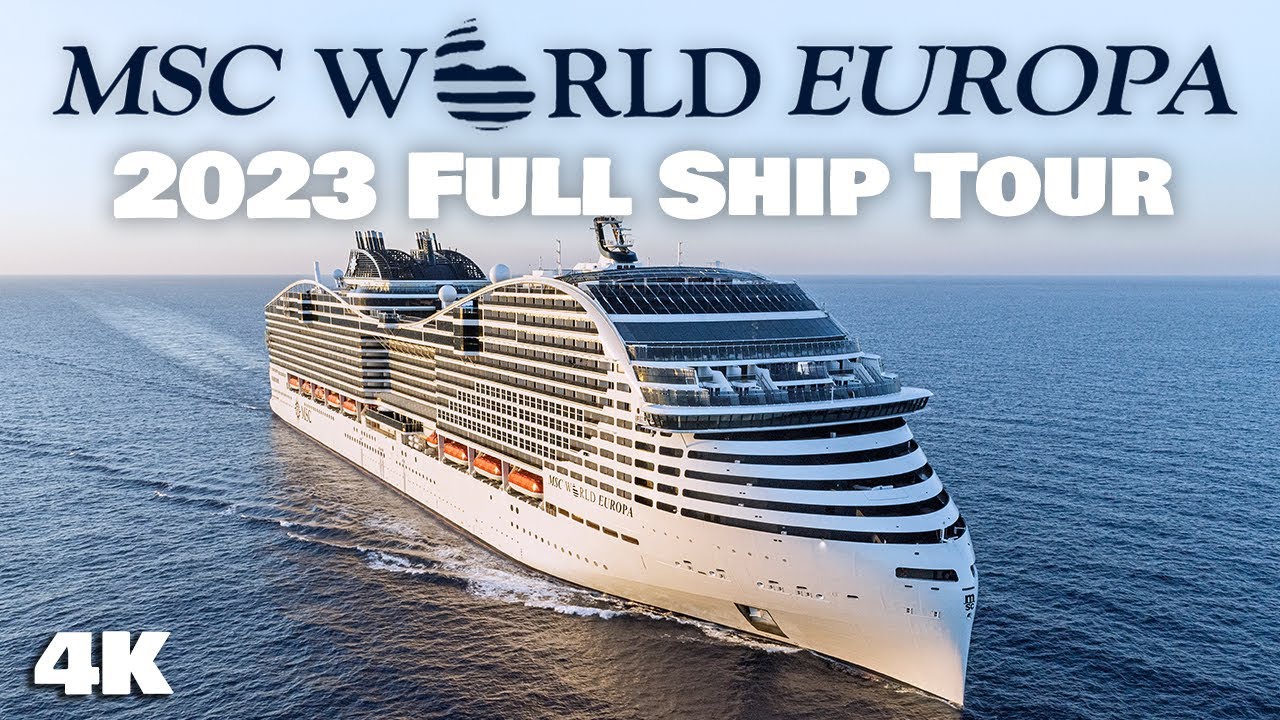 MSC World Europa Full Cruise Ship Tour!