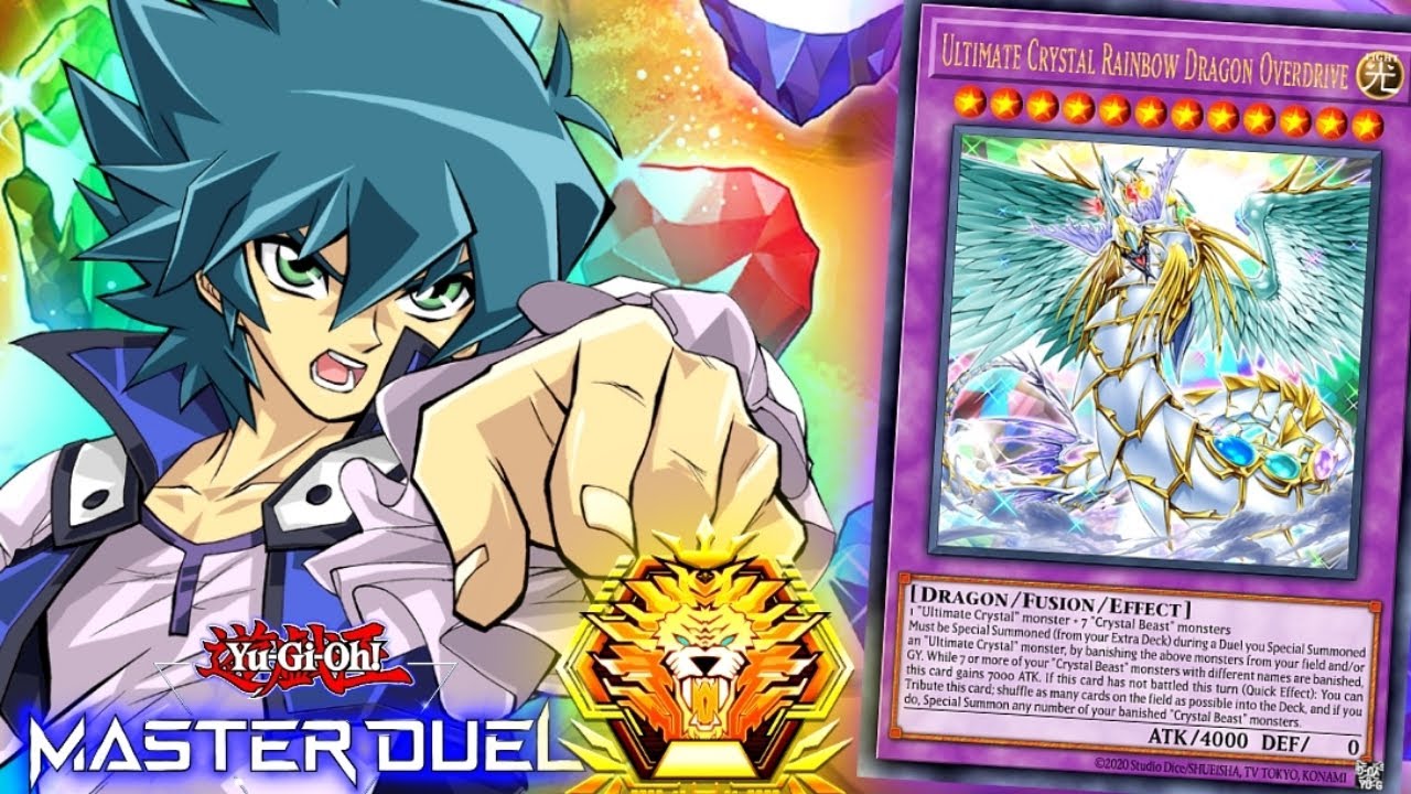 MASTER 1 CRYSTAL BEAST DECK! Yu-Gi-Oh! Master Duel SEASON 26 🔥