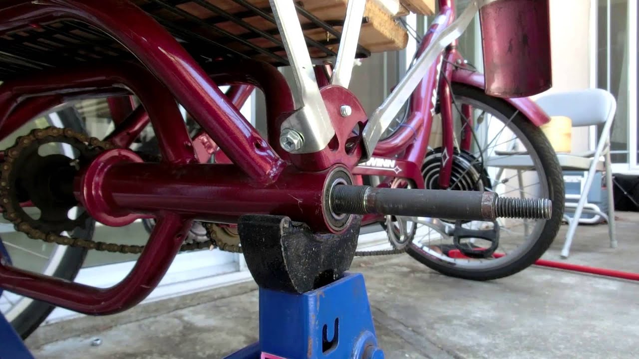 2,600 Mile E-Trike: Repairing Bent Axle on Schwinn Meridian