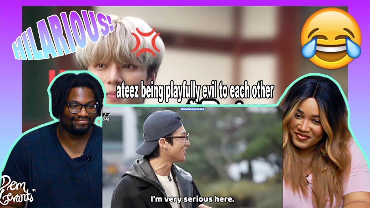 Ateez being playfully evil to each other| REACTION