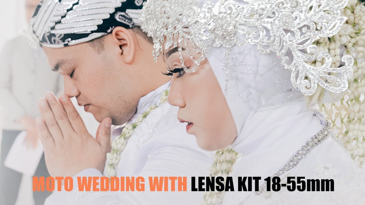 Canon 700d + lensa KIT 18-55mm  // pov wedding photography