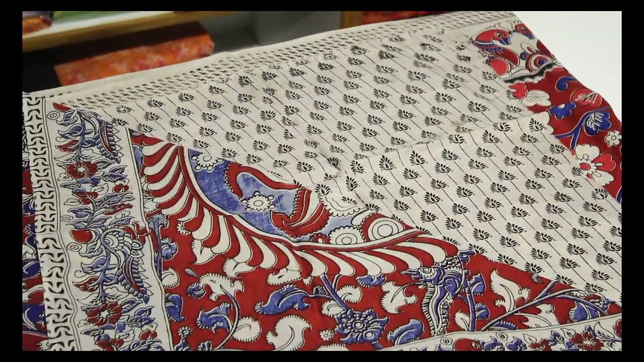 Kalamkari saree cotton