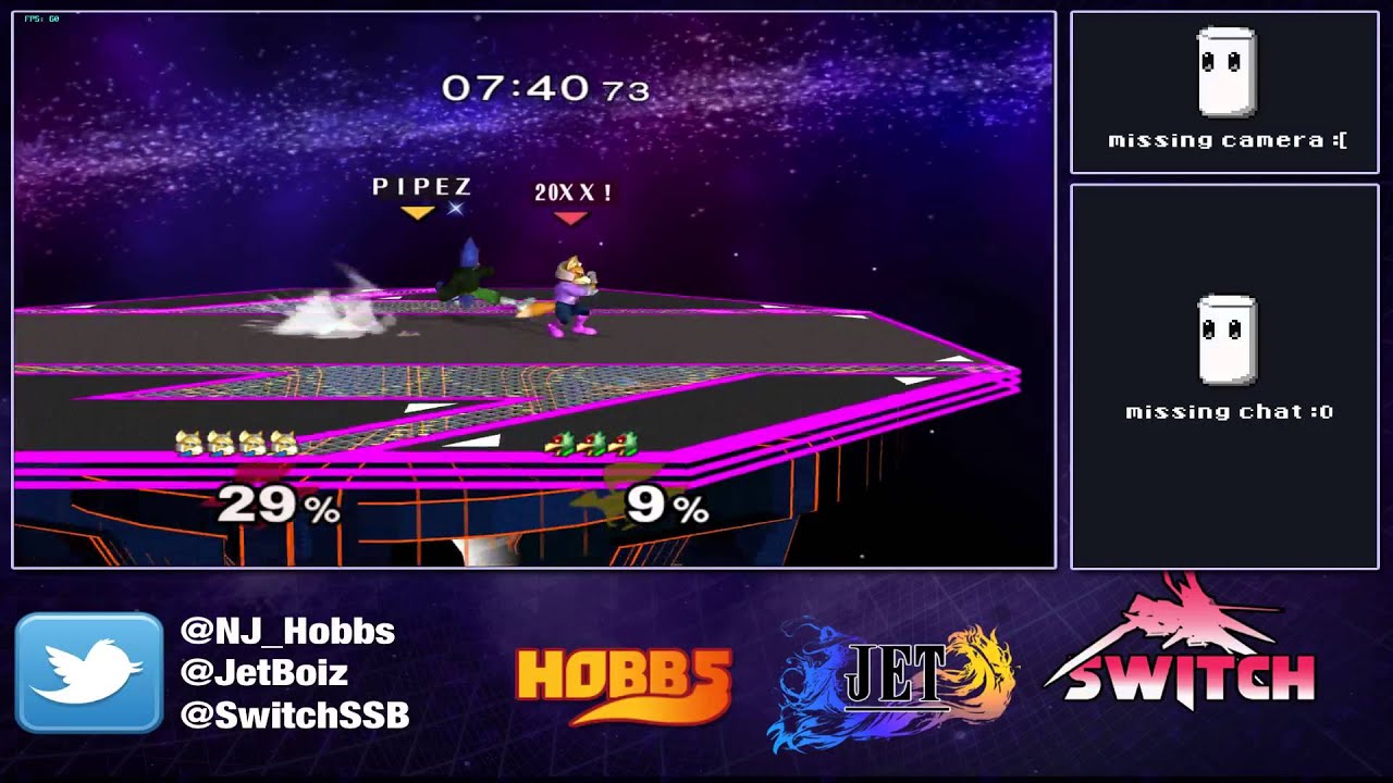 #5.NJ Smash Bros. Melee / PM Session ft. Pipes and Hobbs