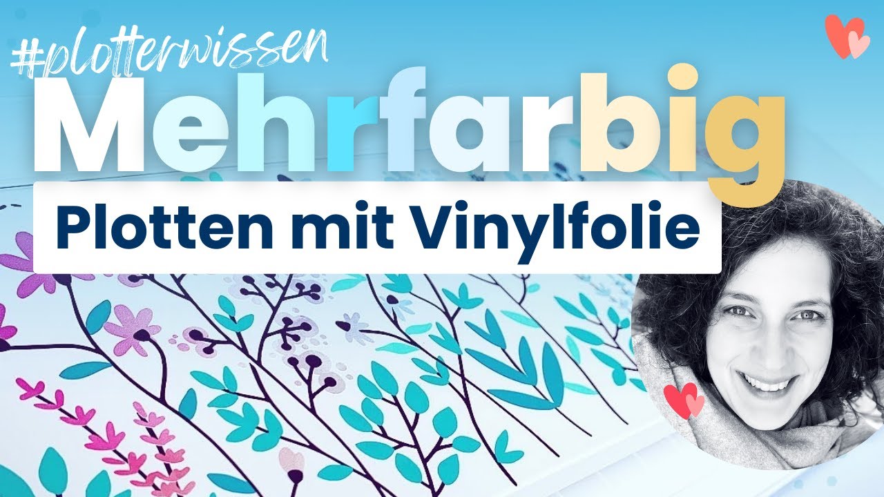 Blumenwiese2.0 aus Vinylfolie plotten (mehrlagig) | #liveplottenmitsuse