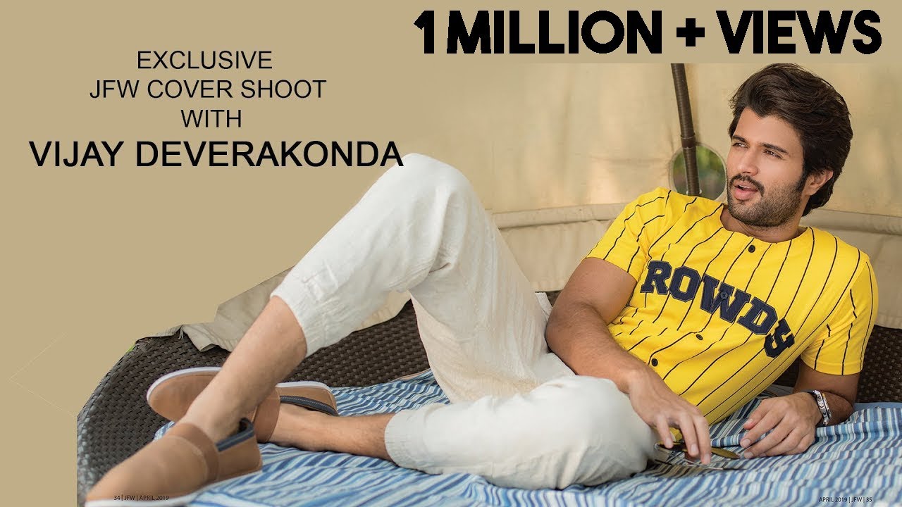 I don't care says Vijay Deverakonda| JFW photoshoot| April'19 Edition
