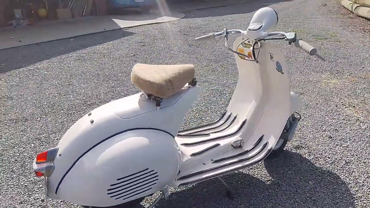 1958 Vespa Douglas 92L2 