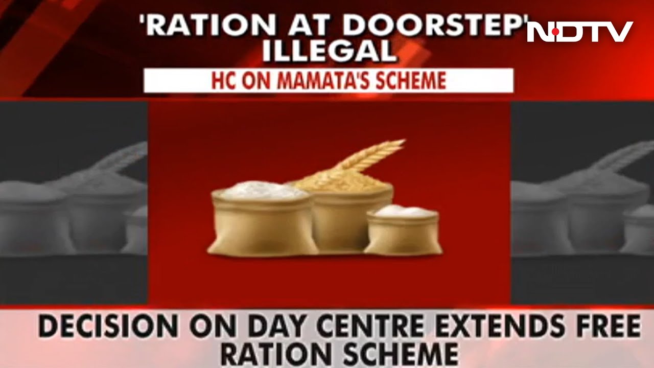 Mamata Banerjee's 'Ration At Doorstep' Scheme Illegal: Calcutta High Court | The News