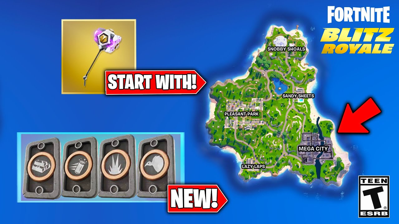 The NEW FORTNITE BLITZ Update! (Boons, Bosses & New POI's)