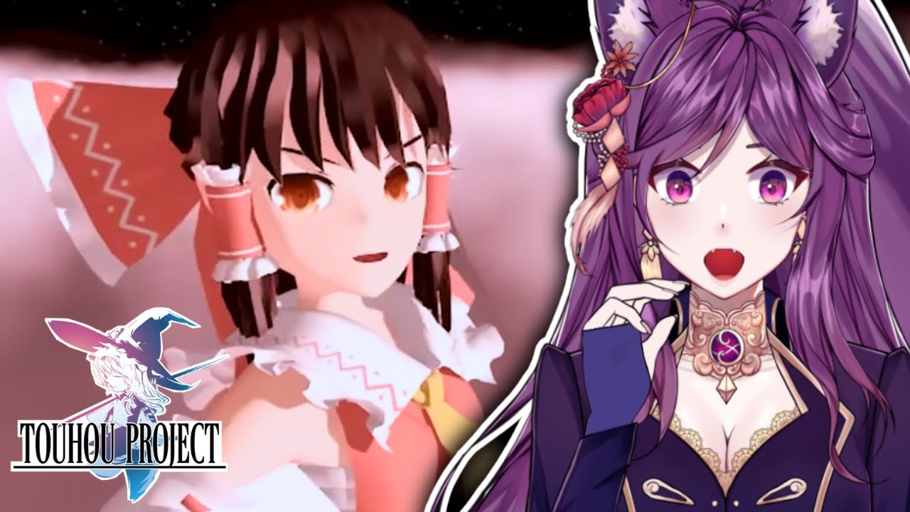 Fan Animator Going CRAZY | Touhou 3D Reaction [Reimu vs Remilia]