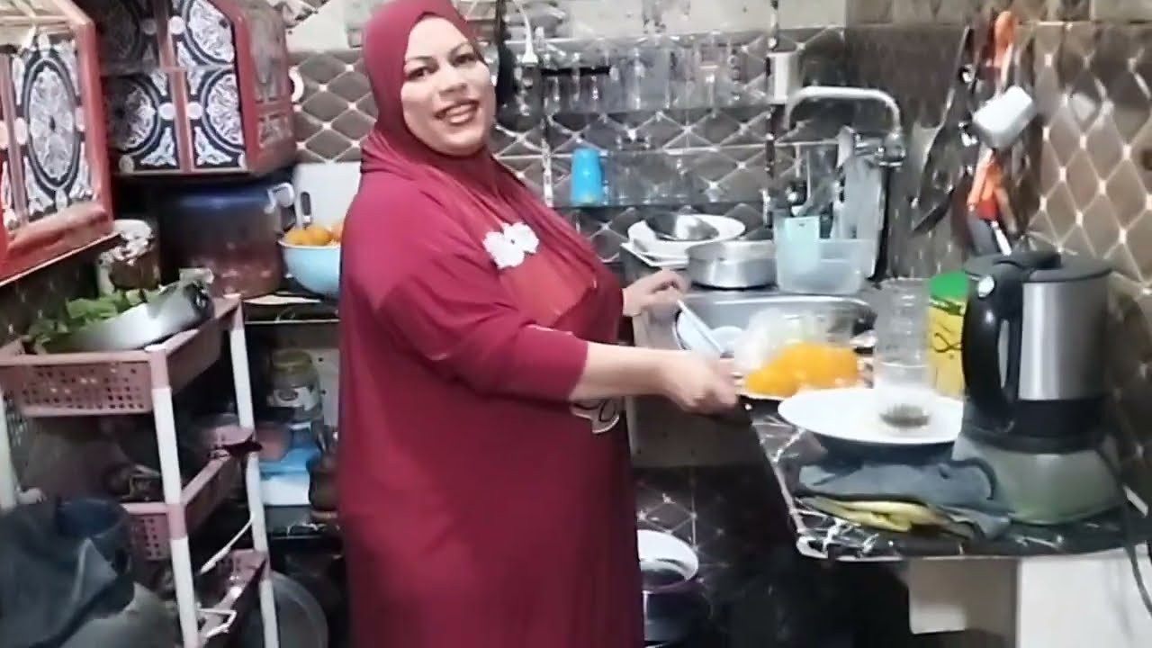 ترويق المطبخ استعدادًا للدخول لعمل الأكل💪 على مزاج ست البيت
