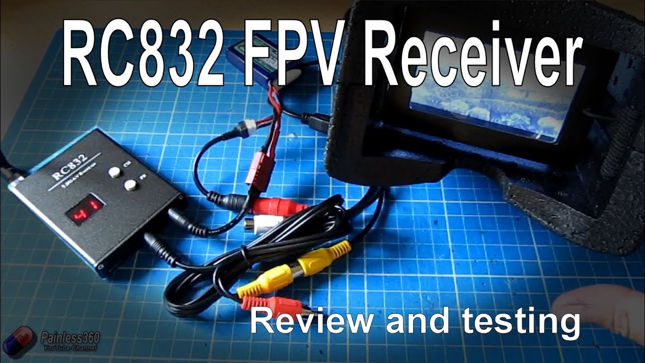 RC Reviews - RC832 32 Channel 5.8Ghz FPV receiver (from Banggood.com)